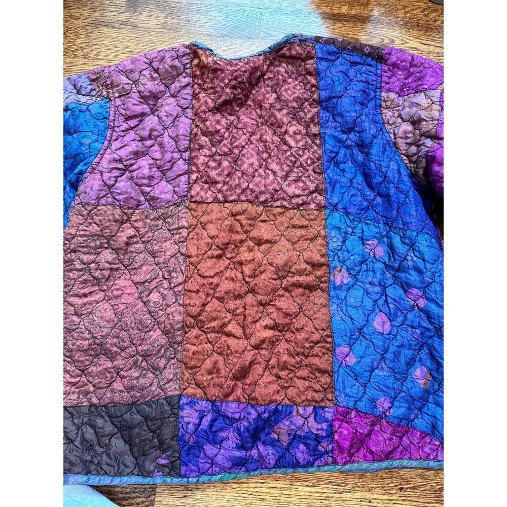 Patchington Quilted Silk Jacket - image 6